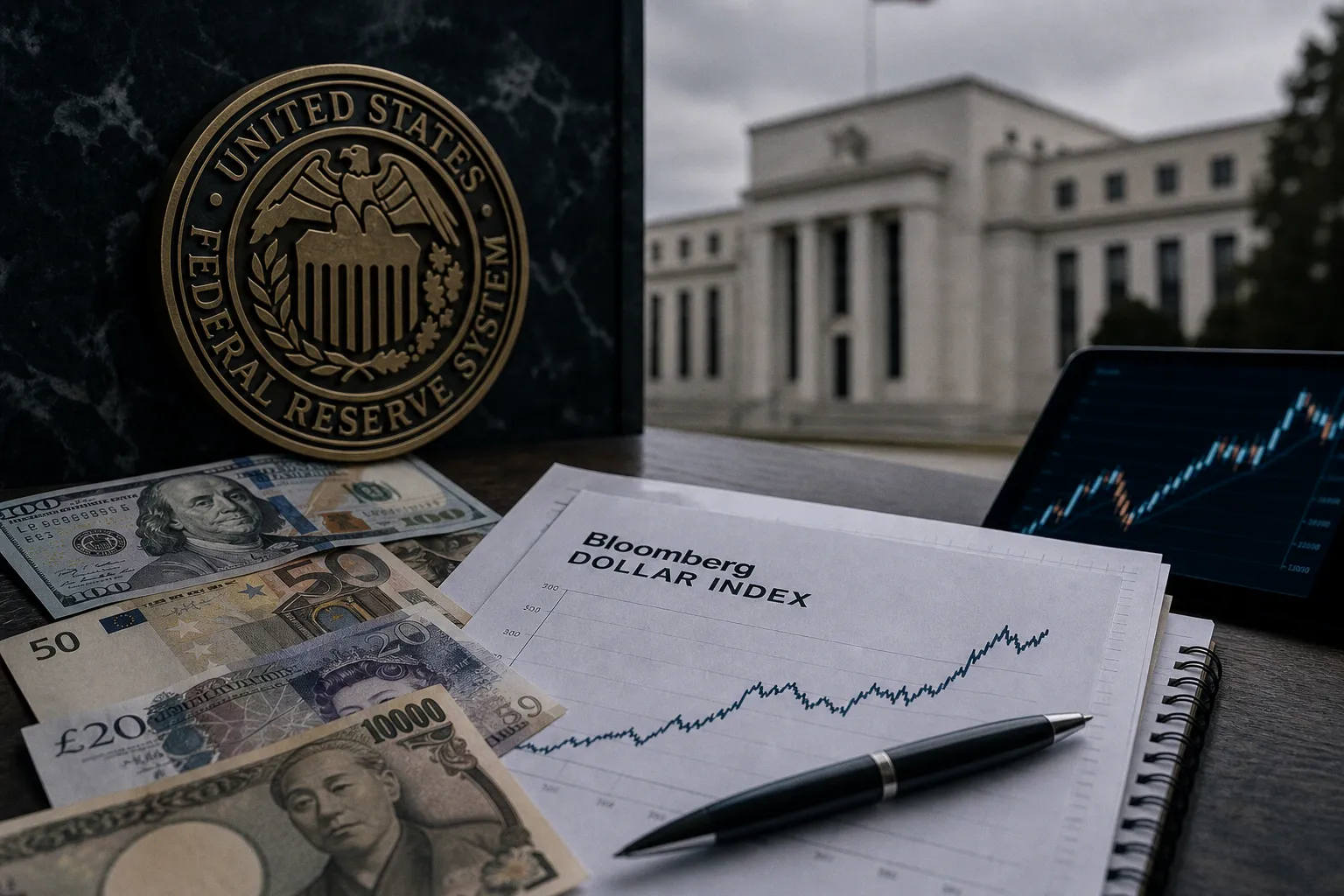 Bloomberg Dollar Index Trends and Fed Policy Implications
